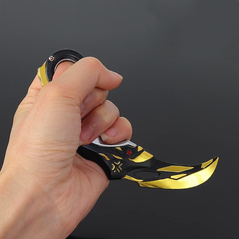 Valorant 2021 Champions Karambit Knife Replica – Metal Display & Cosplay Knife