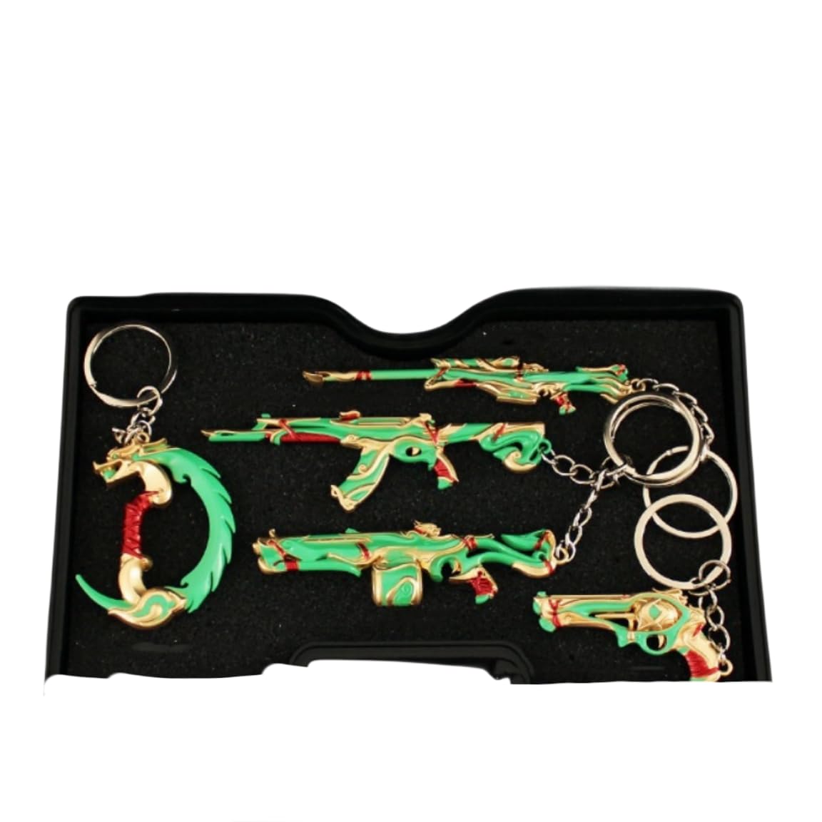 Valorant Games Mini Weapons Models Keychain Set (5-10cm)
