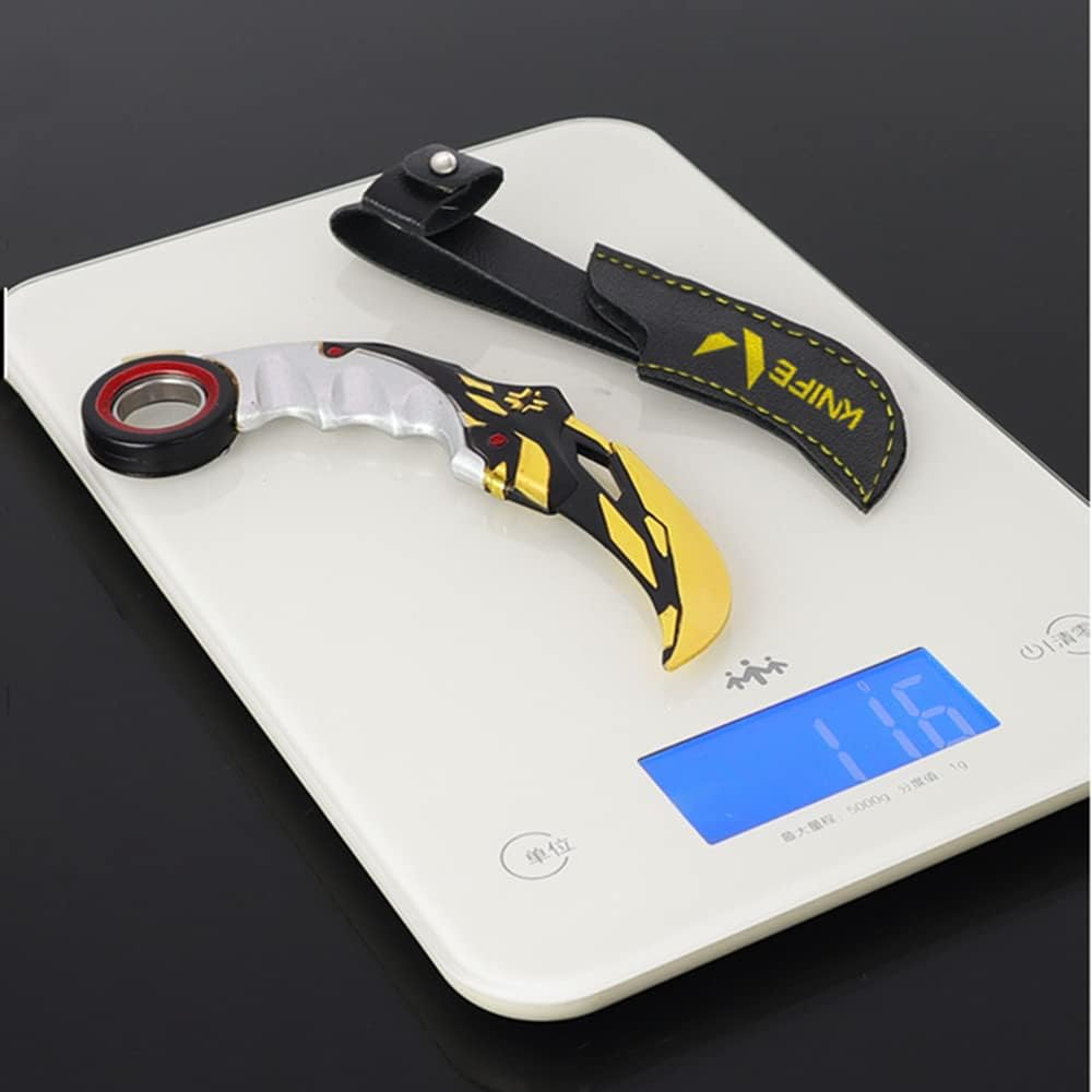 Valorant 2021 Champions Karambit Knife Replica – Metal Display & Cosplay Knife