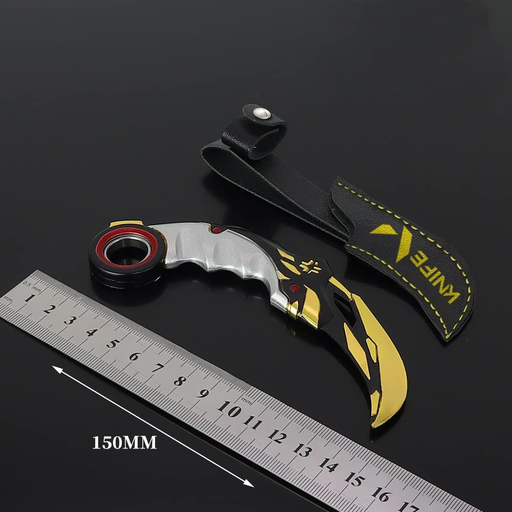 Valorant 2021 Champions Karambit Knife Replica – Metal Display & Cosplay Knife