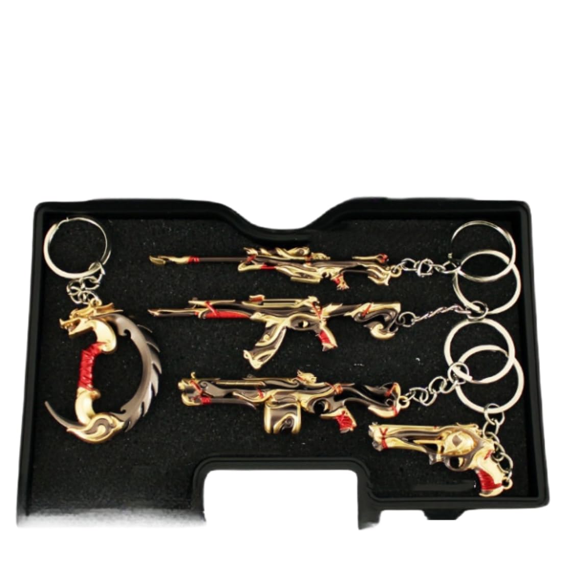 Valorant Games Mini Weapons Models Keychain Set (5-10cm)