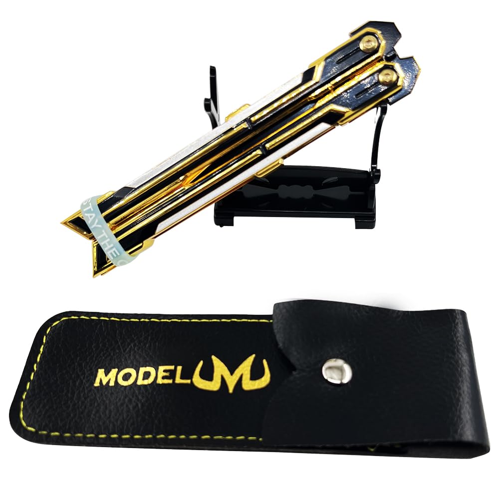 Valorant 2025 Champions Knife Replica – Metal Display & Cosplay Knife (Black Golden)