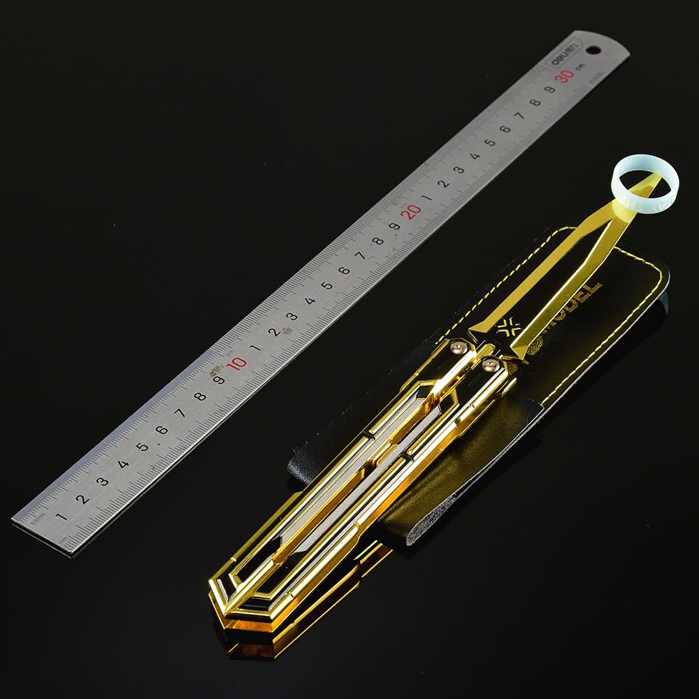 Valorant 2025 Champions Knife Replica – Metal Display & Cosplay Knife (Black Golden)
